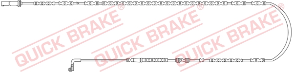 Czujnik zużycia klocka